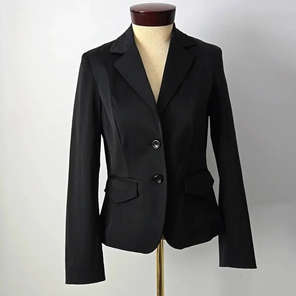 OLSEN Europe black fitted blazer. Size small.